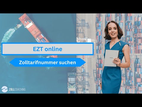 EZT online – Zolltarifnummer suchen